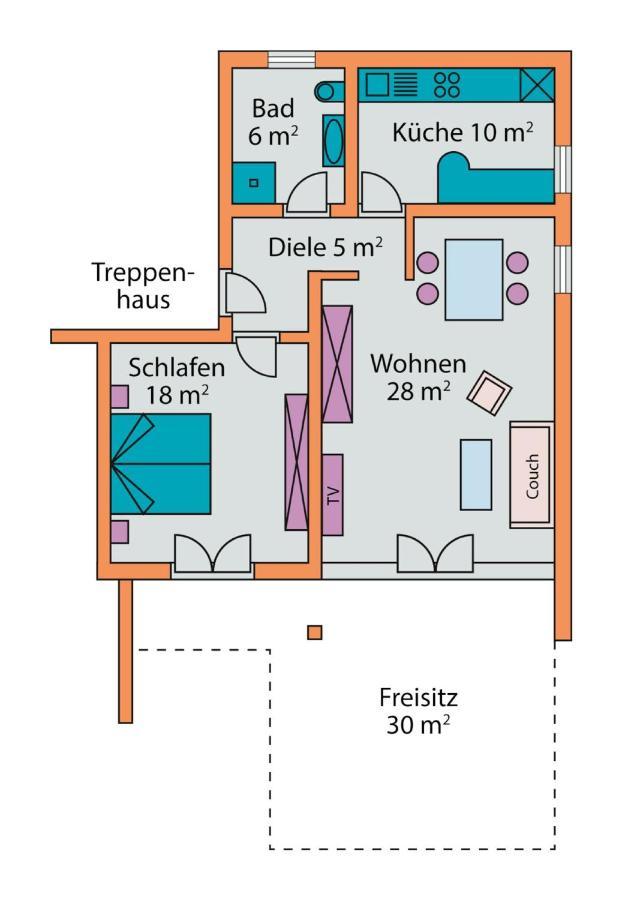 Ferienwohnung Kuckucksnest Lahr  Exteriör bild